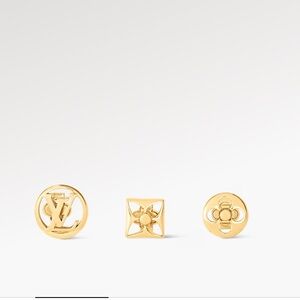 Louis Vuitton Crazy in Lock Earrings Set brand new